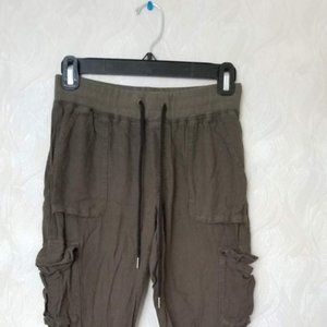 Dark Green Cargo Pants